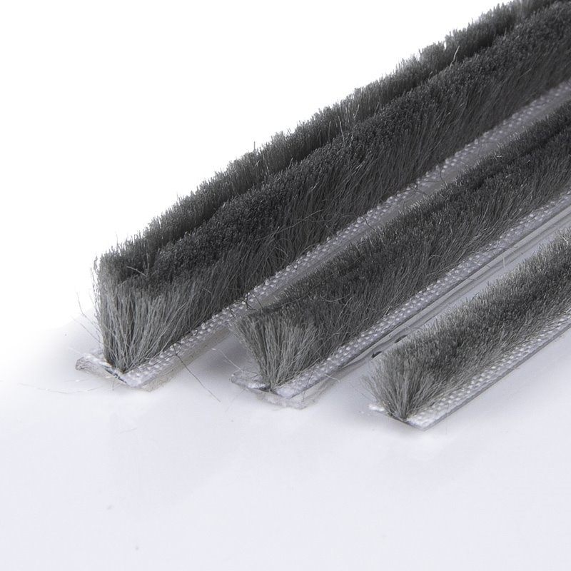 槽式防风封条塑钢窗户玻璃20隔音条门窗卡槽密封铝合金合金毛条玻
