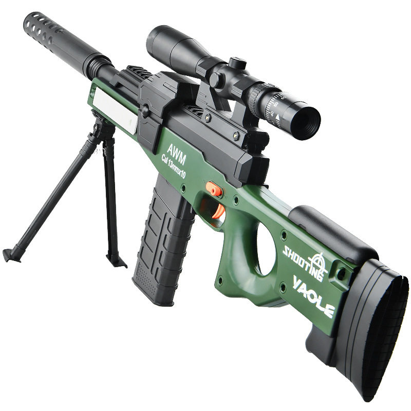 玩具成人m2498克仿真awm电动98k吃鸡真人电动玩具枪