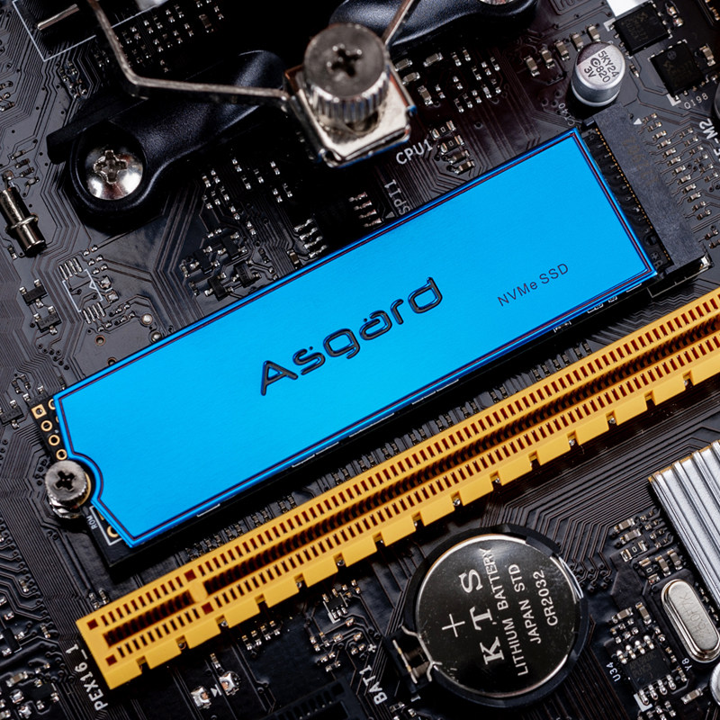 阿斯加特an3 500g1tb 2tb m.2 pcie nvme固态硬盘台式机笔记本ssd