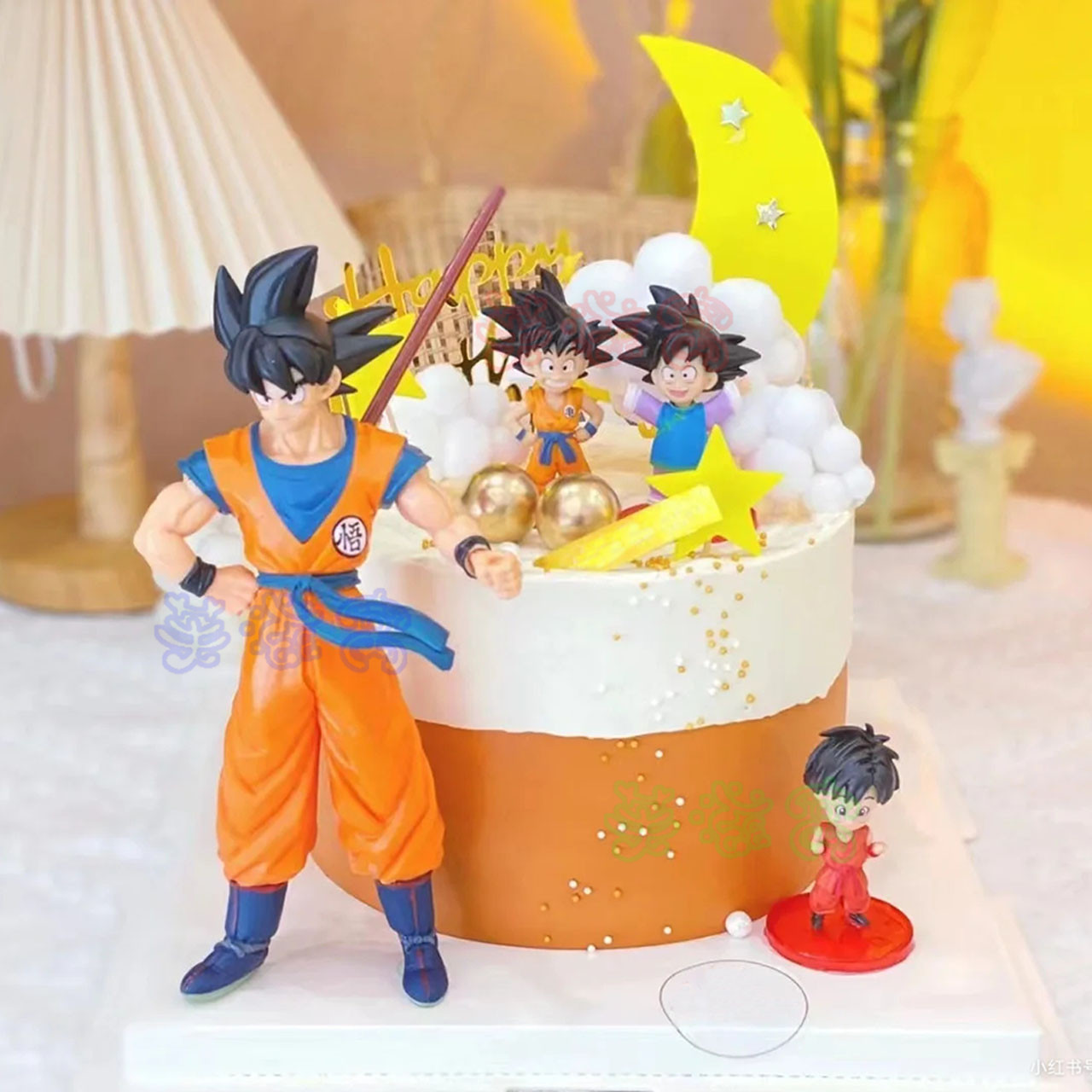 七龙珠生日蛋糕同城儿童卡通动漫孙悟空全国北京上海新鲜生日蛋糕