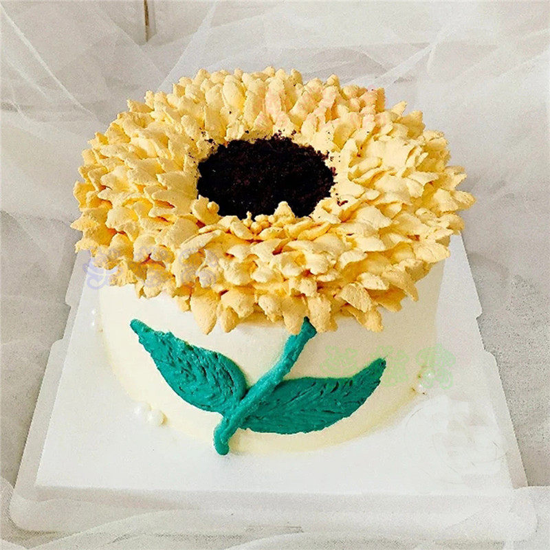 网红向日葵生日蛋糕同城鲜花蛋糕男士女孩女孩儿儿童新鲜生日蛋糕