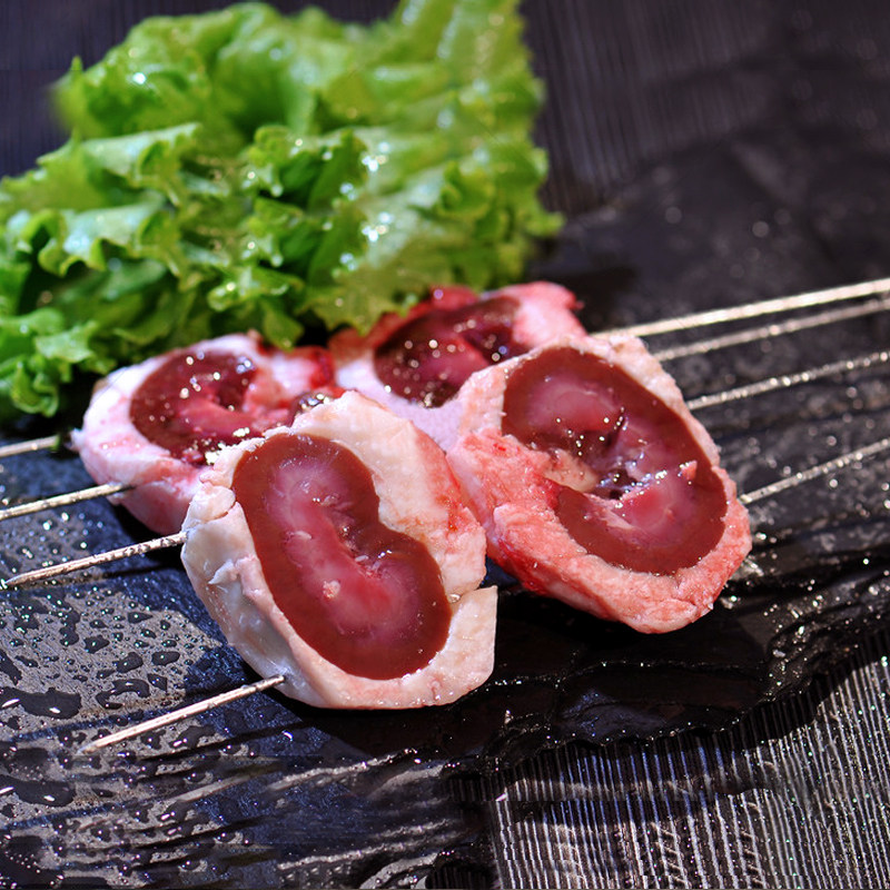 羊腰子2斤新鲜宁夏滩羊肉羊腰原油包油羊肾滋补烧烤专用清真食材