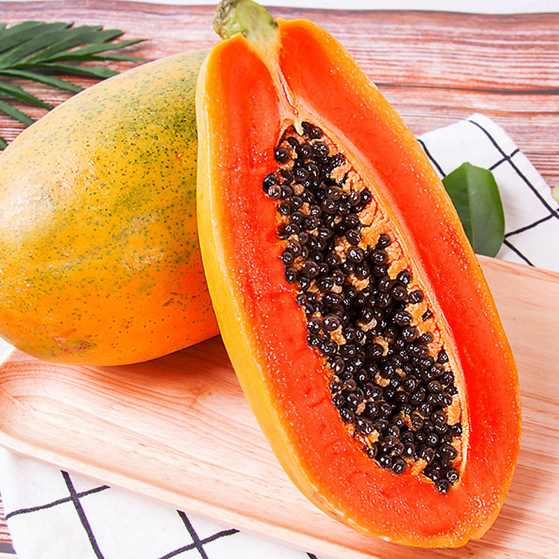 木瓜红心水果新鲜采摘包邮10斤当季鲜香美味木瓜