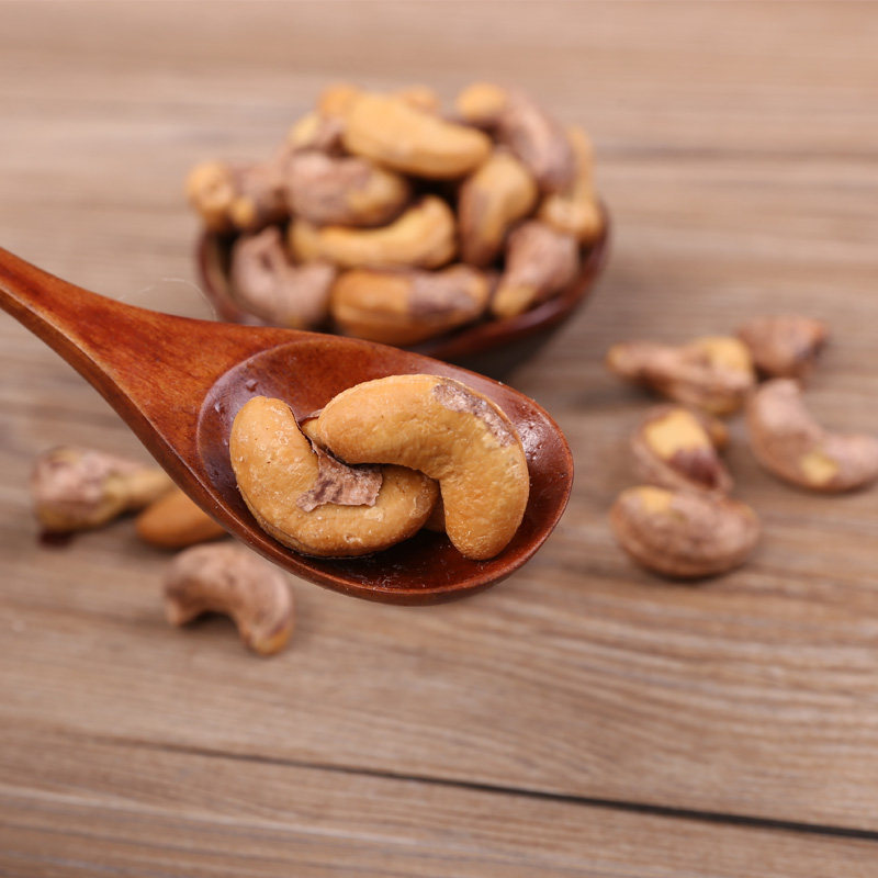 腰果仁乃壳散装原味烘焙1千克含量袋装带皮越南腰果