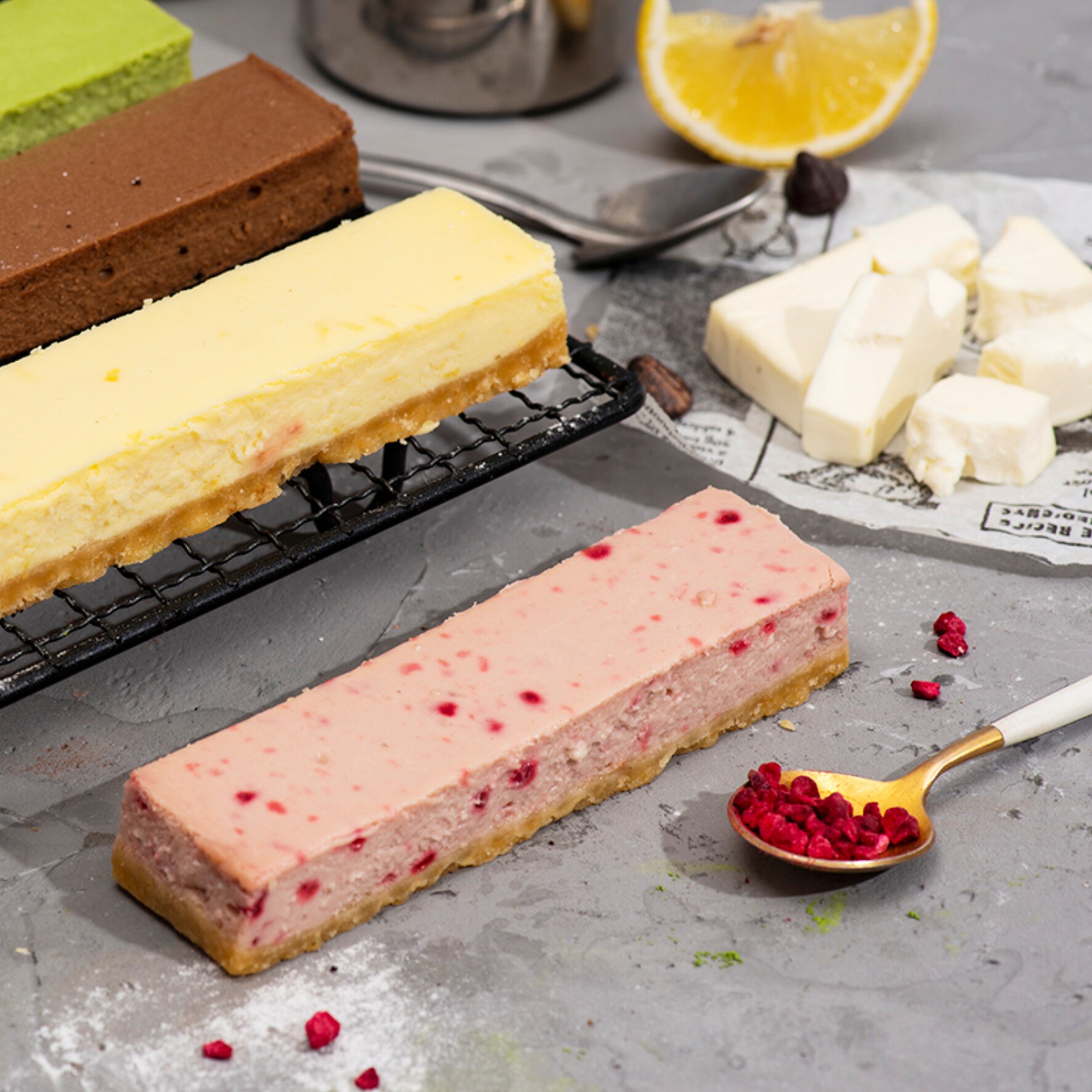 喵叔的实验室芝士条蛋糕即食网红零食盒子蛋糕手工甜点糕点重乳酪