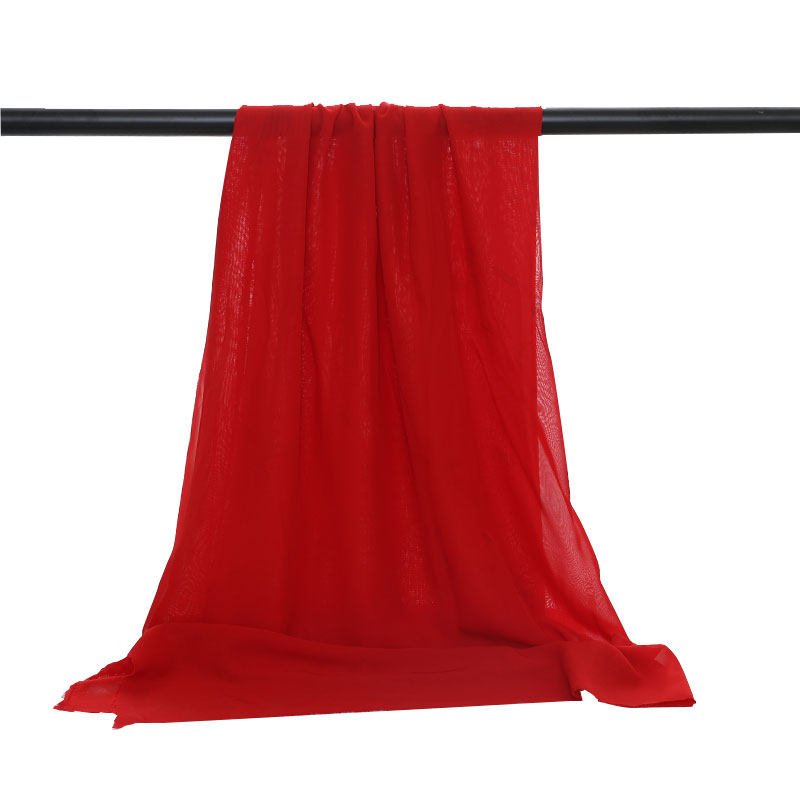 布料雪纺面料夏季不透垂感裙布服装里衬白色海绵垫