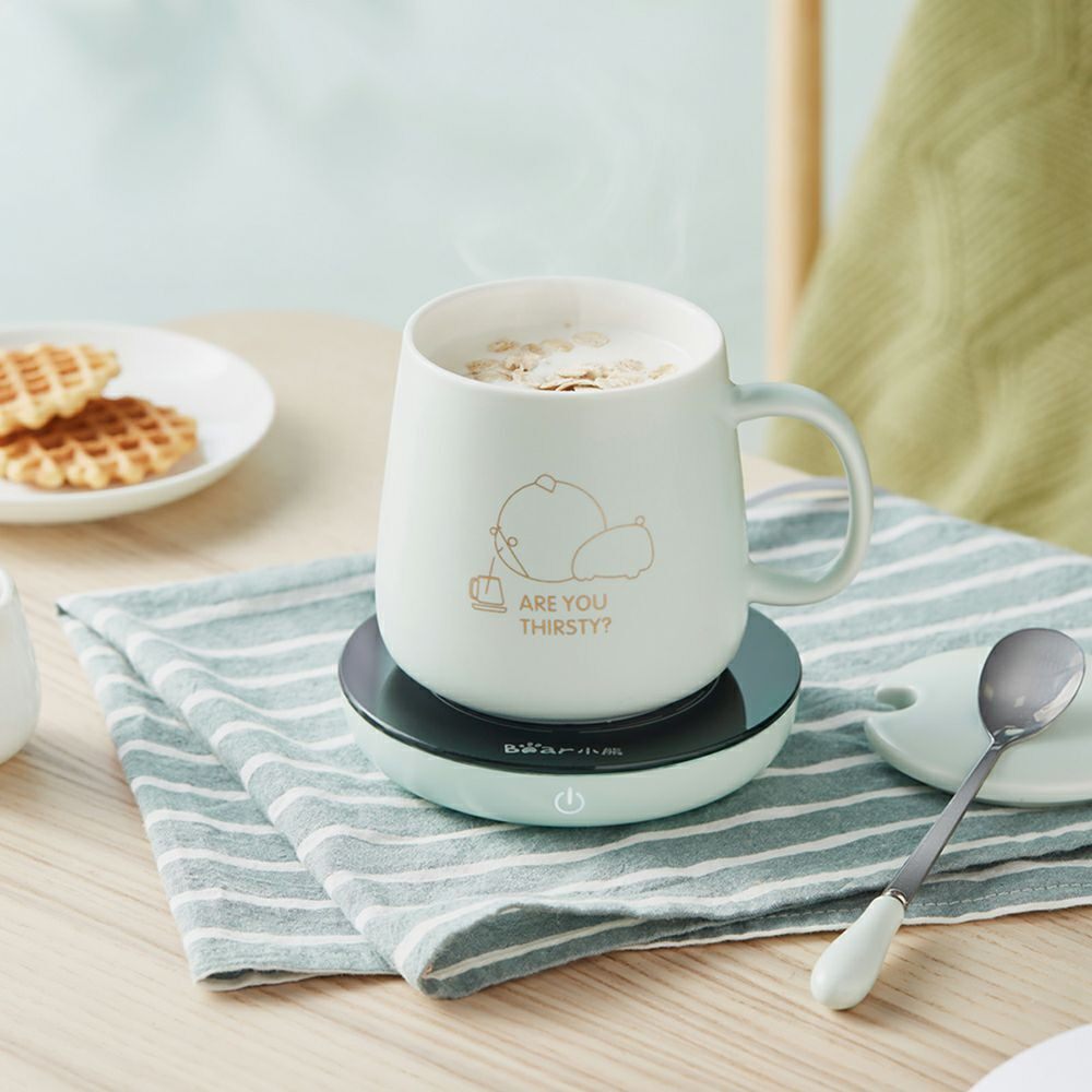 小熊电热杯垫恒温加热器牛奶家用暖饮55度保温保温碟