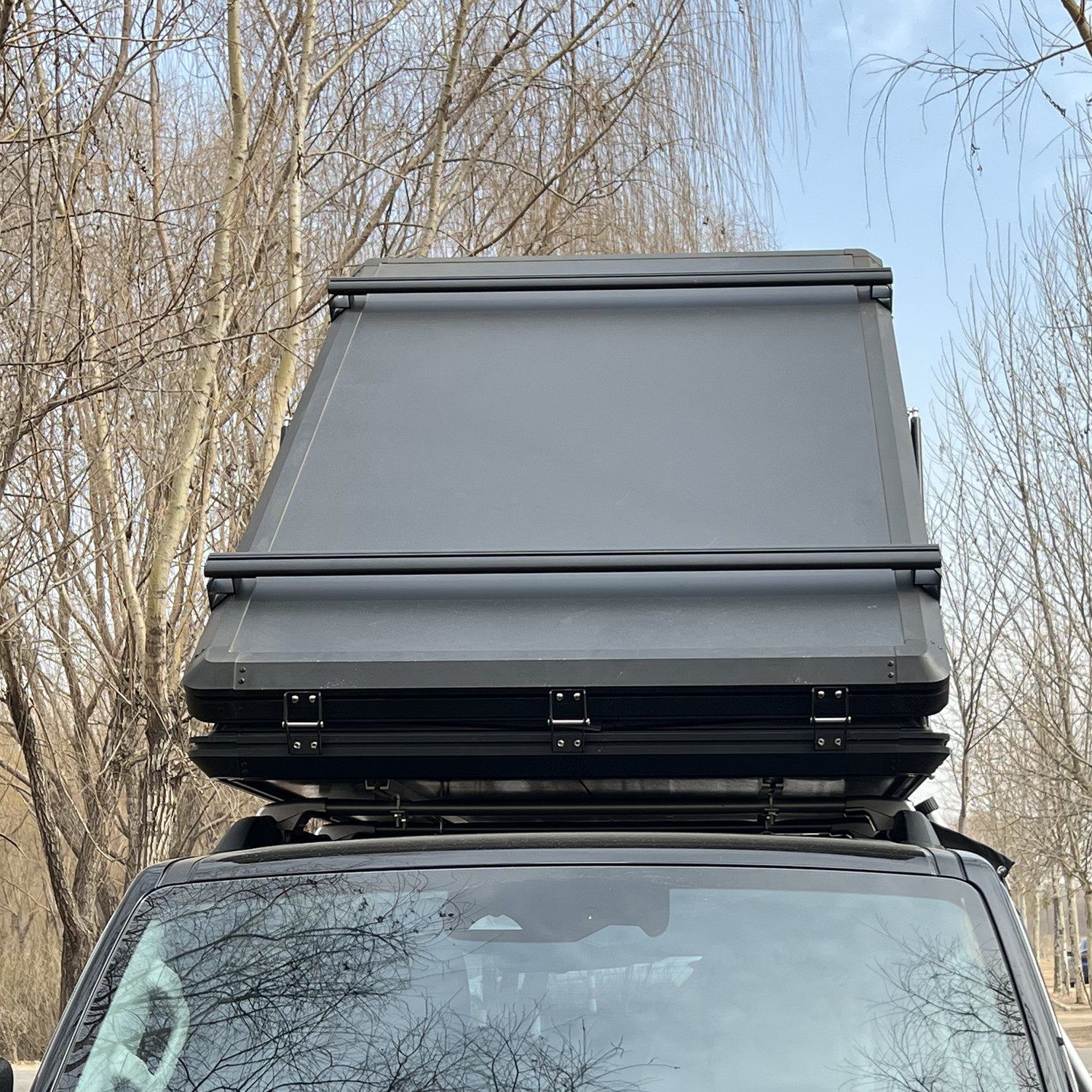 帐篷比亚迪dmi车顶suv汽车全自动露营车载户外车顶帐篷