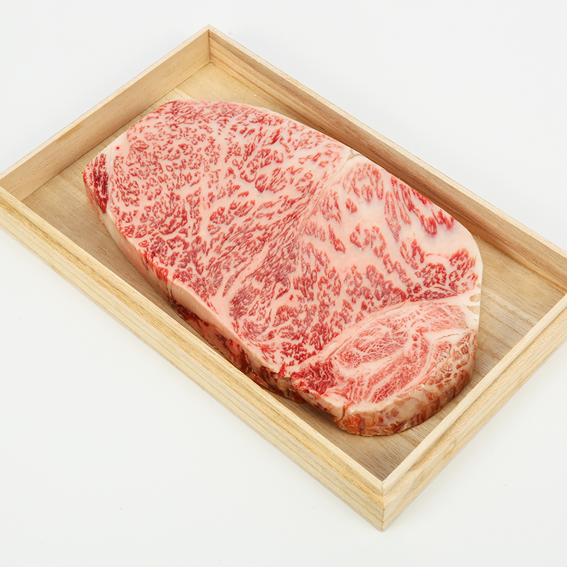 澳洲进口纯种和牛m12 西冷牛排媲美日本a5神户牛肉雪花黑毛原切厚