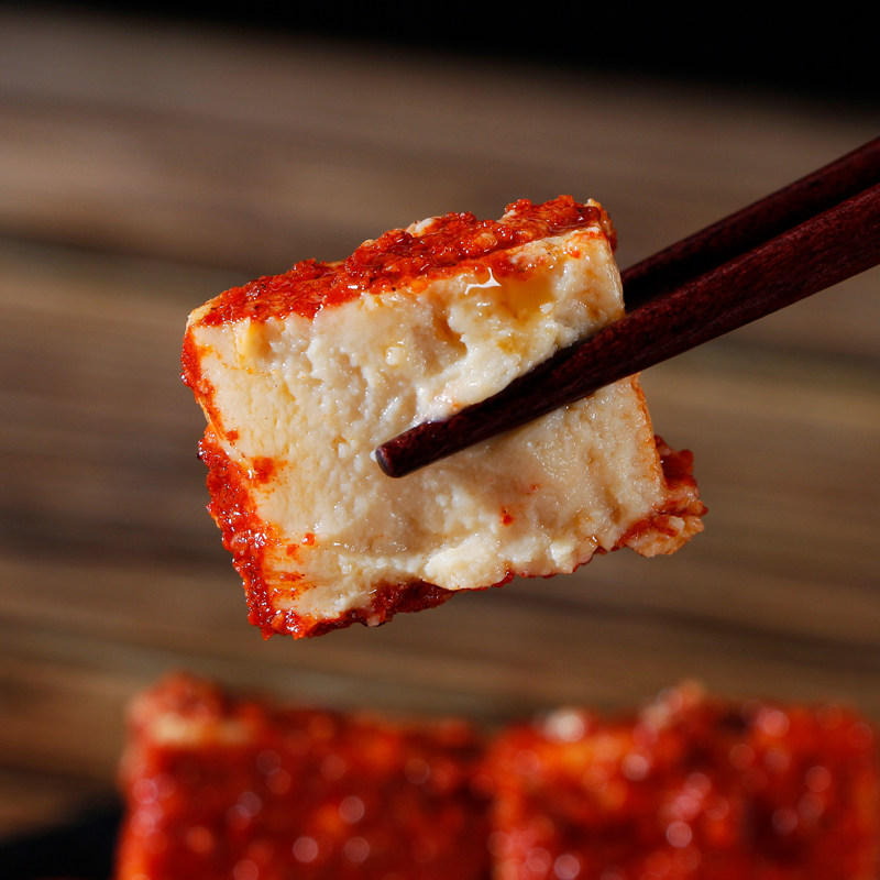 湖南特产红油腐乳豆腐280g2瓶农家自制特辣豆腐乳