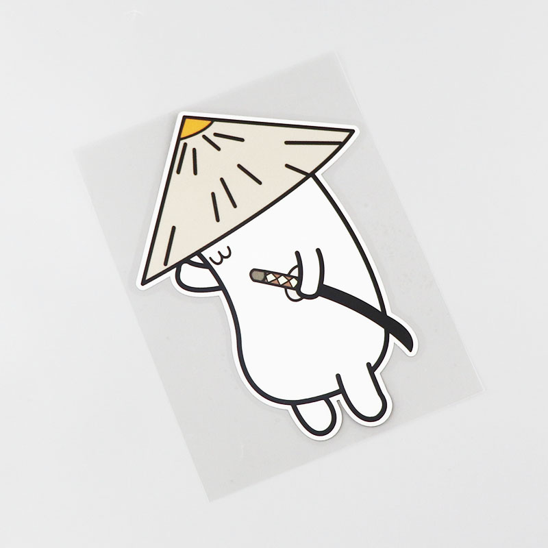 yjzt汽车个性贴纸划痕侠客猫咪卡通装饰车贴汽车装饰贴