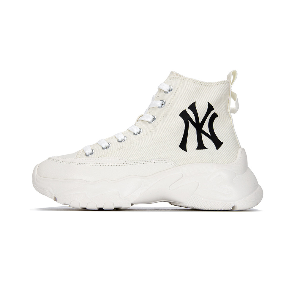 自营mlb美职棒休闲鞋男女女鞋复古厚底老爹ny运动休闲鞋