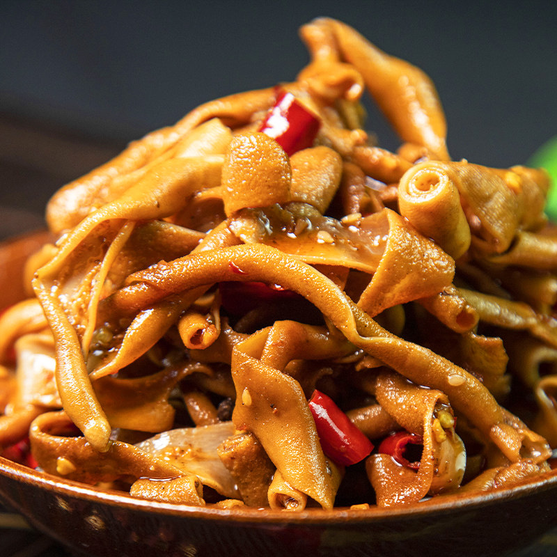 兔二爷麻辣鸭肠即食下酒菜100g