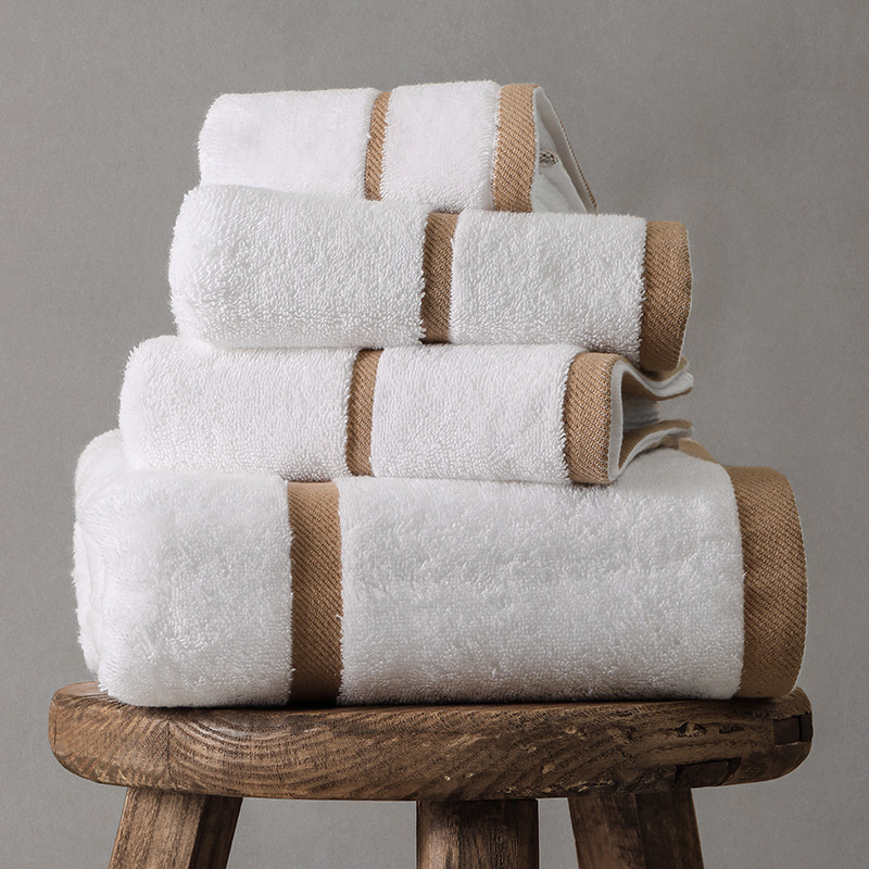 白色浴巾星级酒店专用高档纯棉家用吸水男女洗澡浴巾