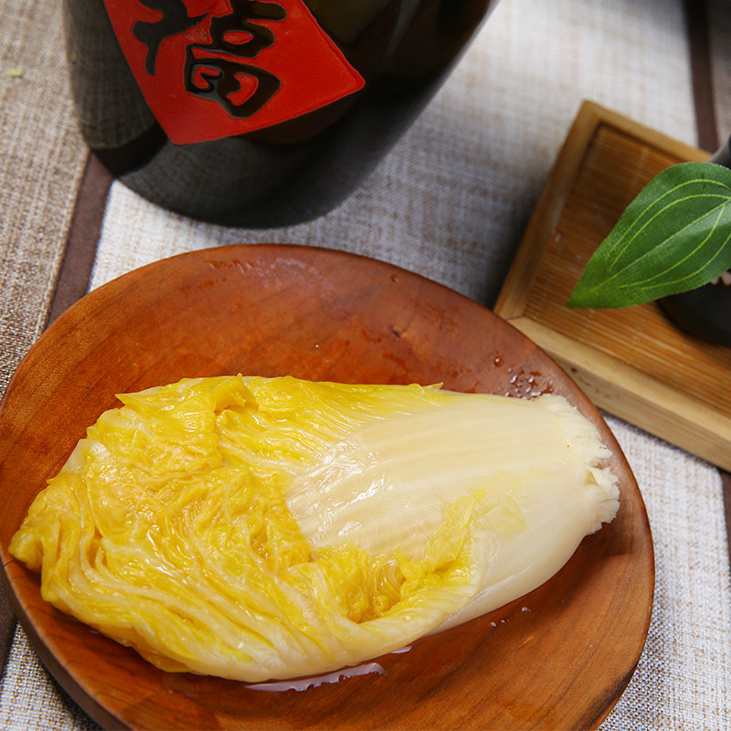 榆园酸菜保留鲜嫩内心多种吃法可蘸酱可凉拌腌制