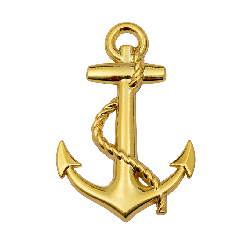 汽车个性装饰船锚海车标金属海车身海盗船车尾标侧汽车装饰贴