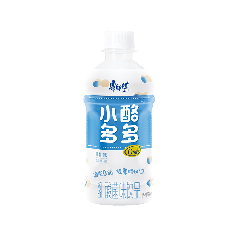 康师傅小酪多多乳酸菌饮品酸奶味330ml15瓶脱脂整箱包邮
