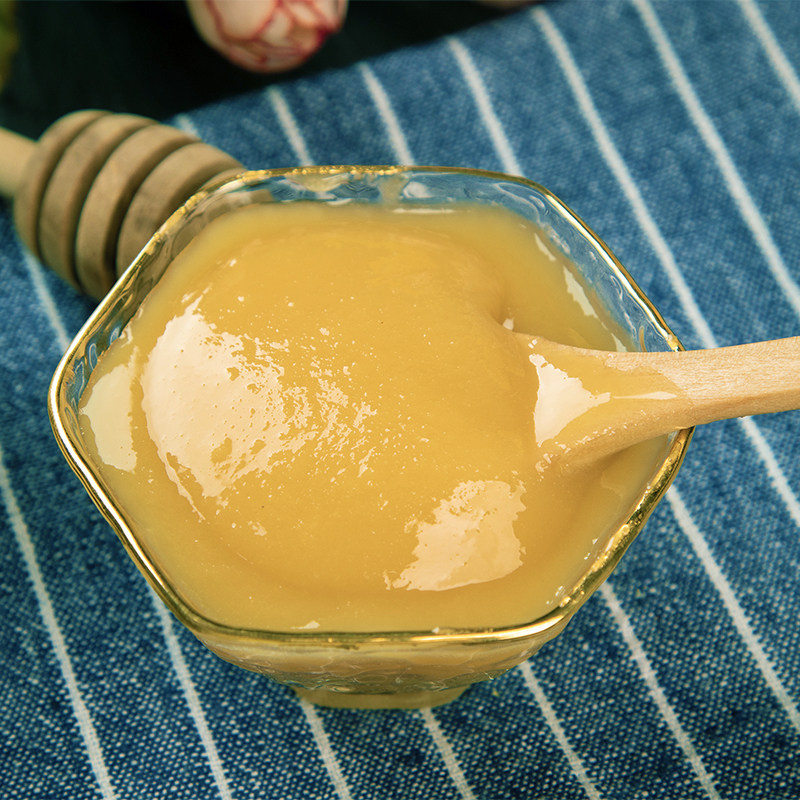 土蜂蜜农家自产纯正天然野生正品百花蜜结晶两斤包邮买一送一