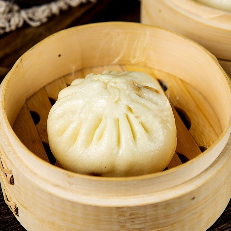 中华包点鲜肉大包包子速冻冻猪肉蒸煎包猪肉小笼包传统中式糕点