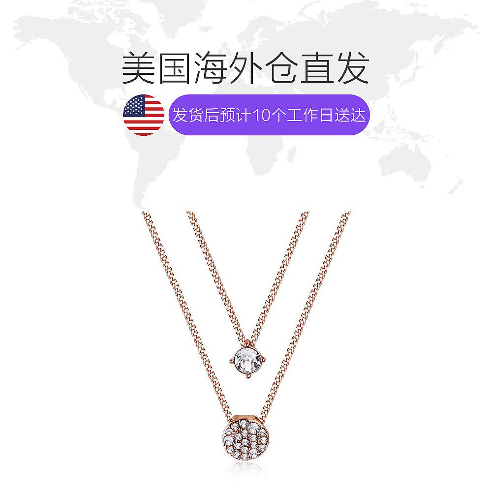 美国直邮givenchy纪梵希时尚轻奢满天星配单双层项链项链