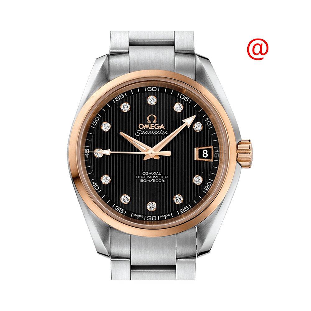 香港直发omega男士黑色海马系列手表23120392151003欧美腕表