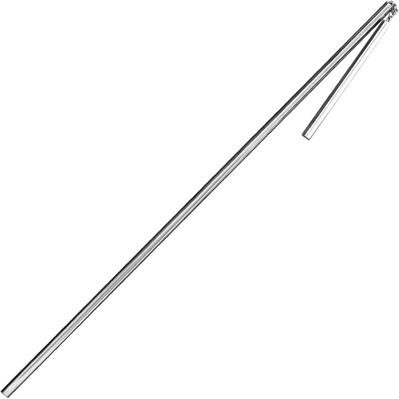 不锈钢大梢子棍 大连枷棍盘龙棍两节棍 武术兵器表演训练 送教程