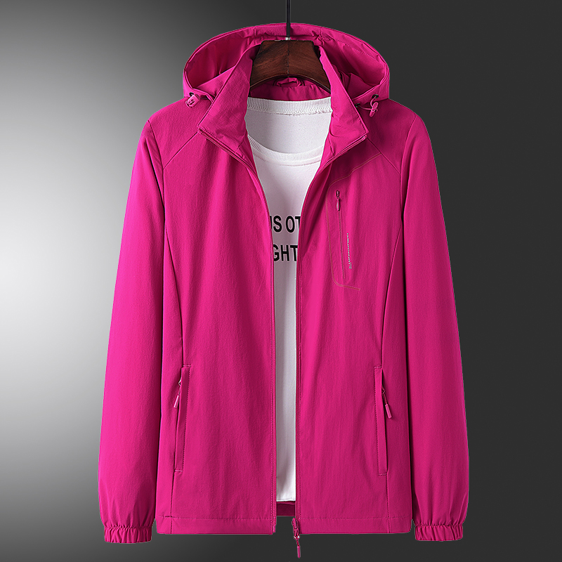 户外品牌冲锋衣女加绒加厚速干衣妈妈装大码保暖外套秋冬登山服男