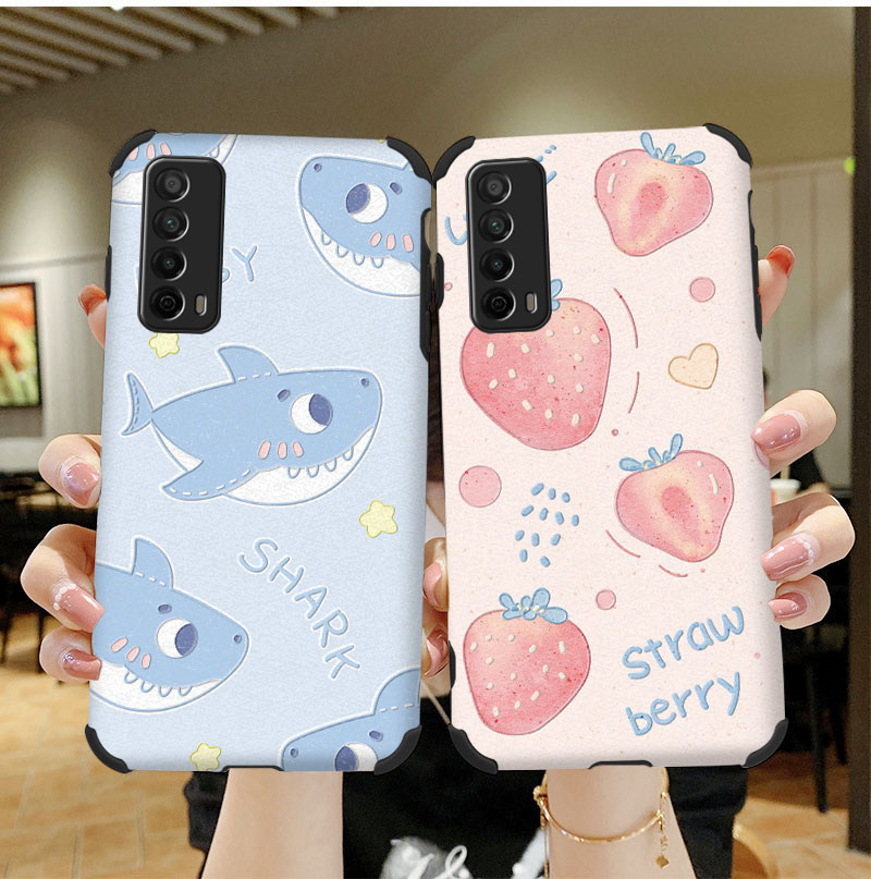 适用于华为畅享20se手机壳蚕丝纹ppaal20全包边防摔ppa一aloo保护套