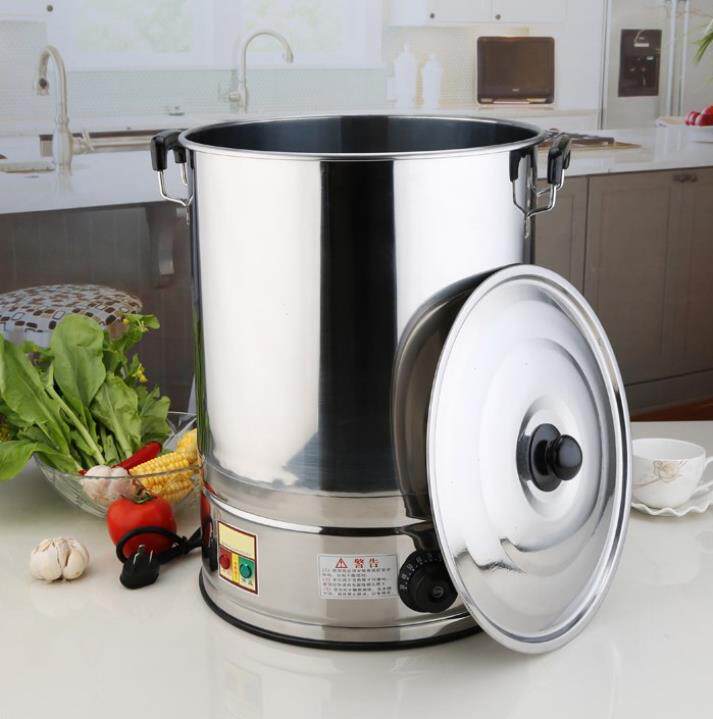 拉面电热餐厅商用电锅面条大容量面馆圆形落地饭盒