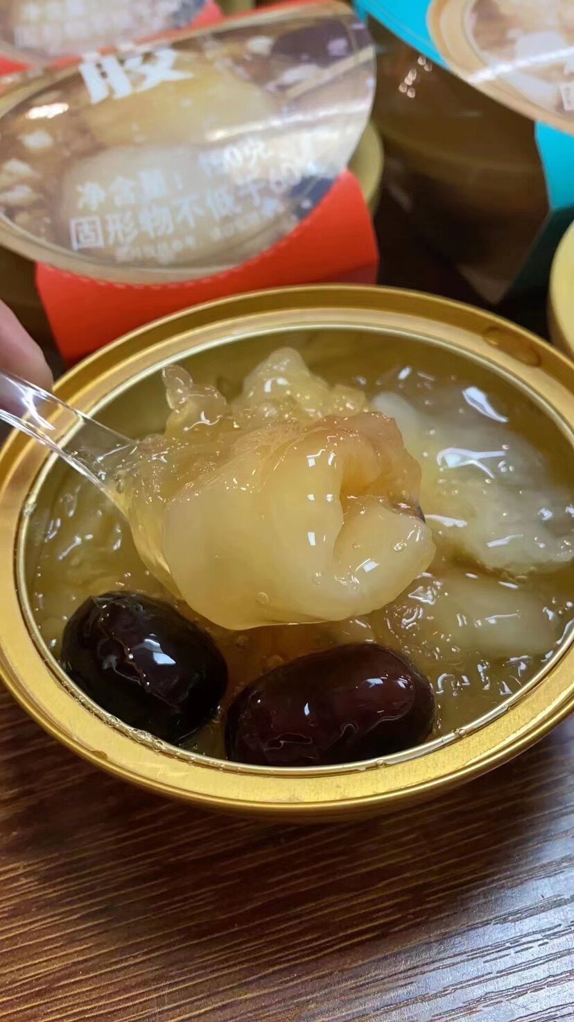 溏膳源即食花胶炖奶冻150gx10红枣藜麦鱼胶滋补花胶
