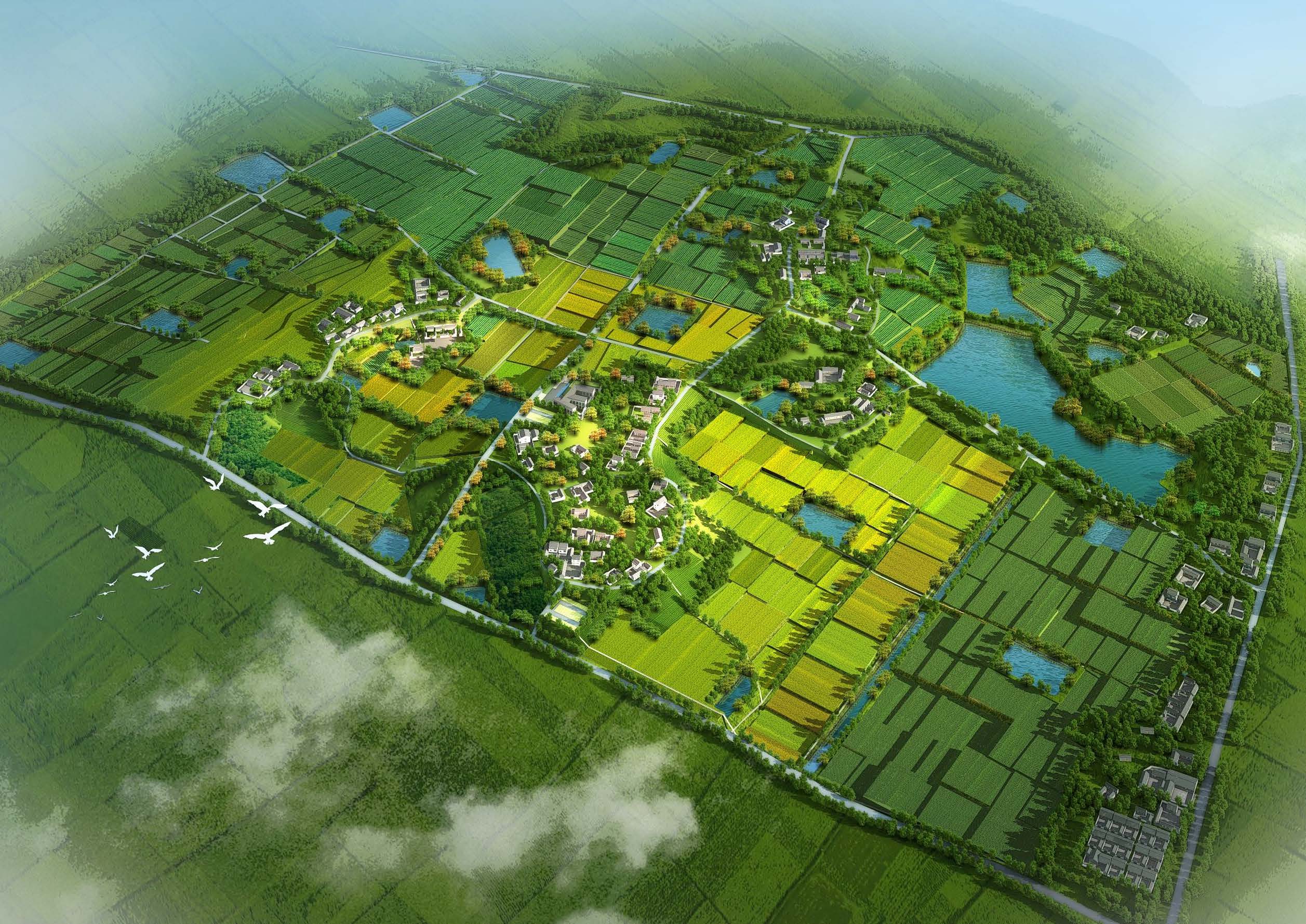 2018精选64套田园综合体案例农业观光特色旅游规划设计策划文本
