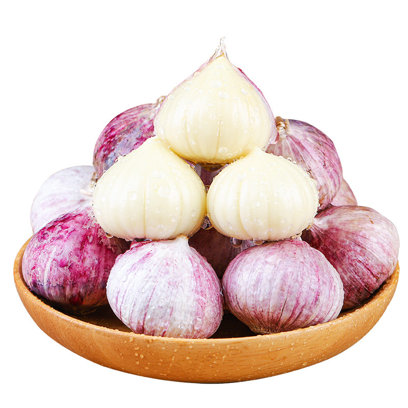2022云南紫皮独头大蒜干蒜大果净重9斤高原大蒜