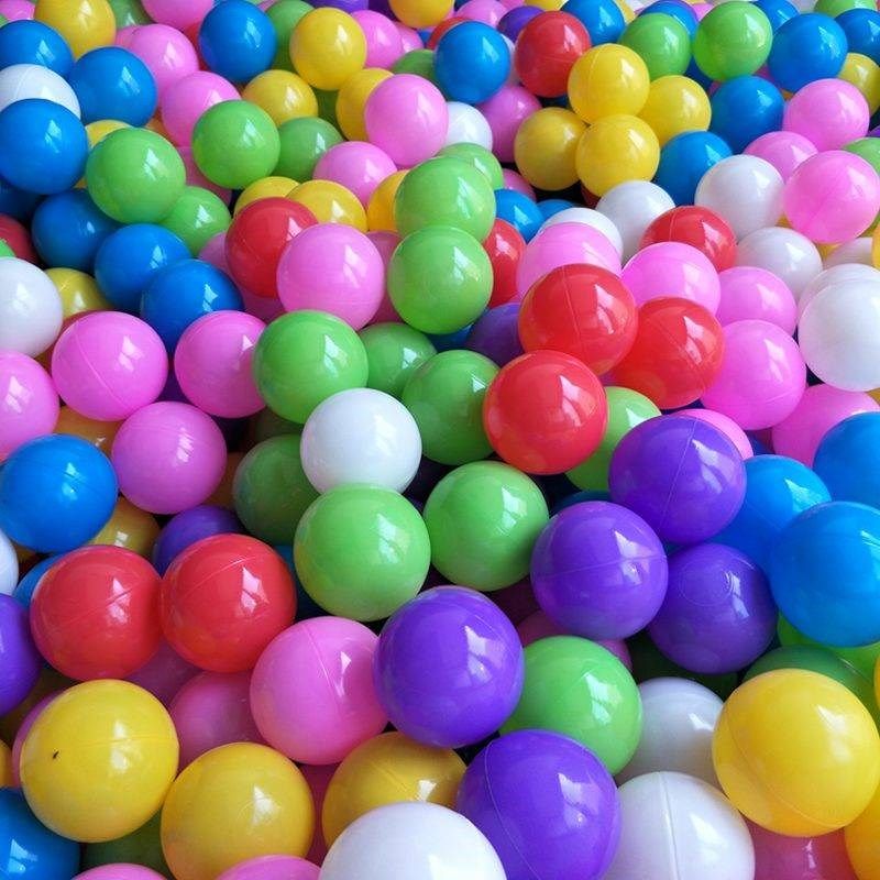 海洋加厚球马卡色五彩圆球厂家直销6cm8厘米海洋球