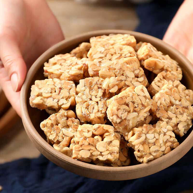 > 佰味葫芦手工花生酥花生糖原味散装小零食网红特产老式酥糖