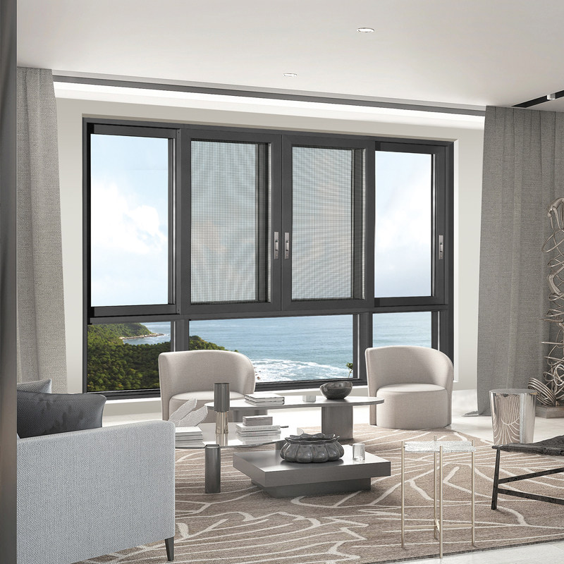 门窗裕安定金御景系列推拉拉窗隔热卧室落地其它窗