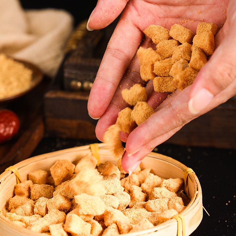 糍粑冰粉颗粒糯米小糍粑粒配料手工500g1斤装其它饮品