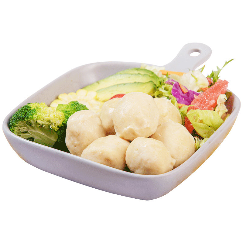 【10袋】佳鹤鸡胸肉丸健身即食低脂鸡肉丸子代餐速食品卡零食轻食