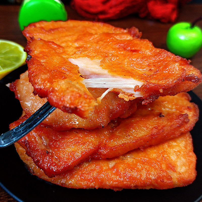 奥尔良鸡排半成品冷冻商用腌制汉堡肉鸡鸡胸腿排生鸡肉