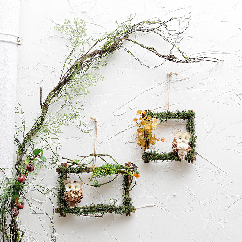 动物壁饰壁挂自然幼儿园植物户外装饰景观别墅壁饰