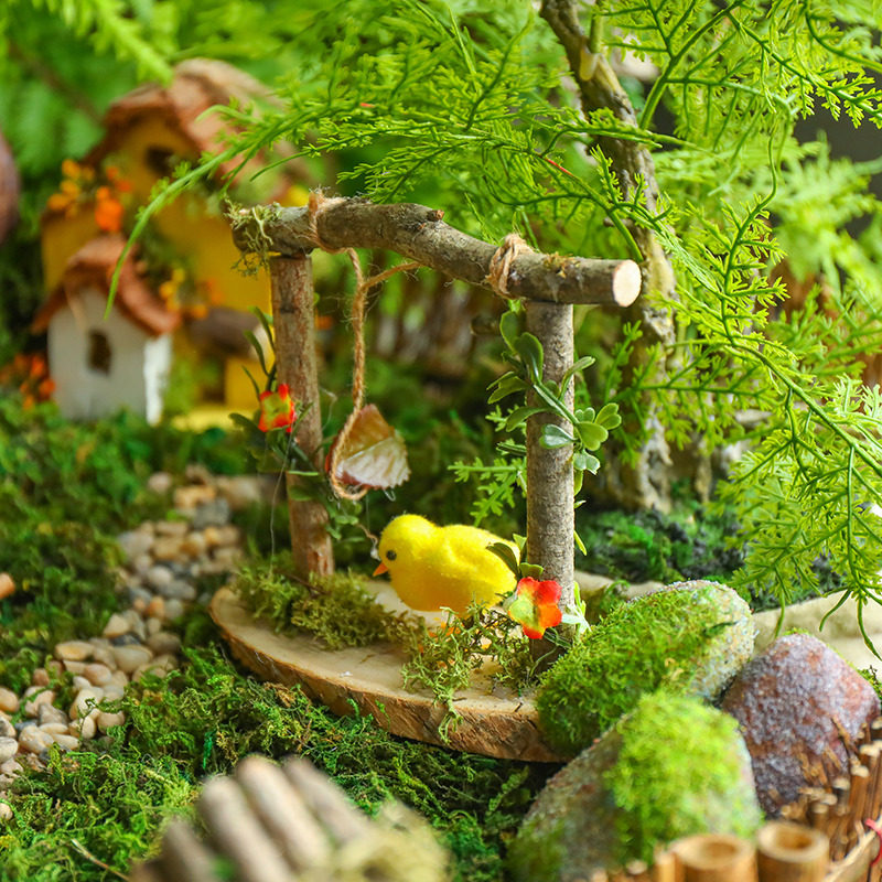 景观花园庭院装饰植物创意森系田园摆设幼儿园摆件