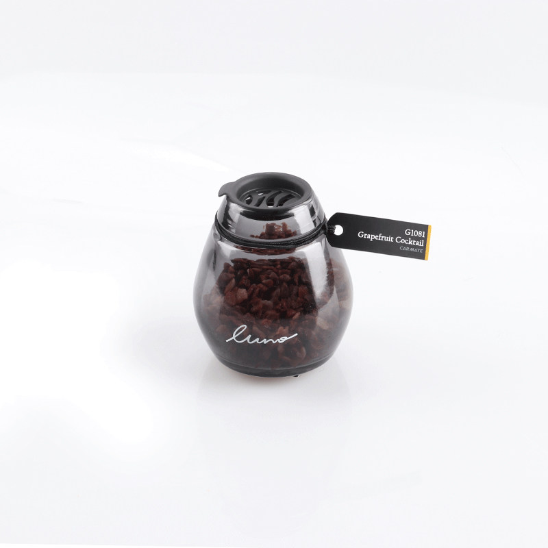 快美特露力车载沸石香薰持久淡香汽车香水座式摆件男女士车内香氛