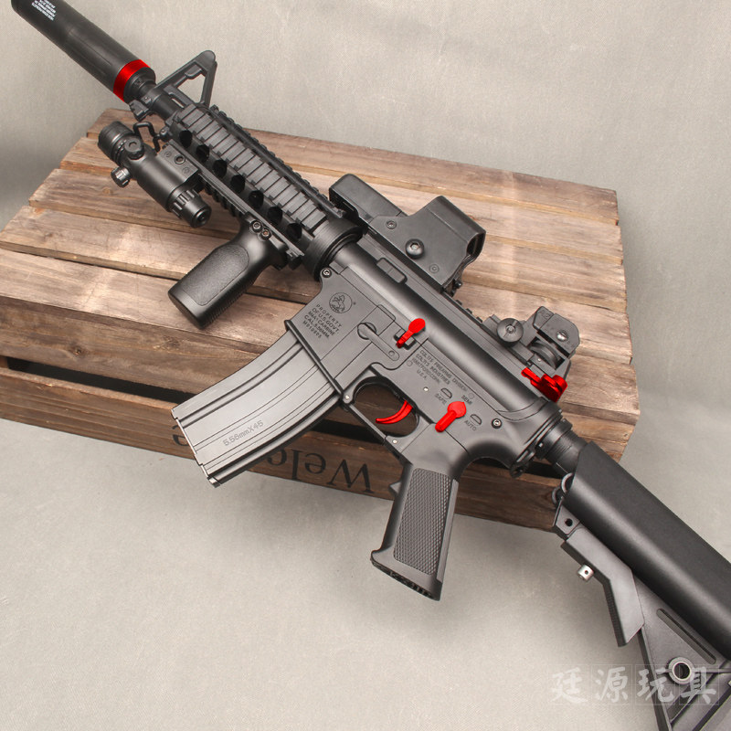 真人cs装备锋加盛m416水弹枪成人尼龙cqb电动连发吃鸡男孩玩具枪