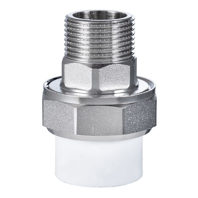 顶建4分20ppr6分外丝铜活接自来家用水暖气热熔水管件配件活接头