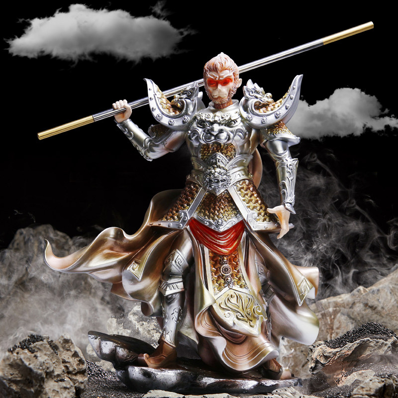 孙悟空齐天大圣归来斗战胜佛悟道雕像客厅开业礼物送礼品高档摆件