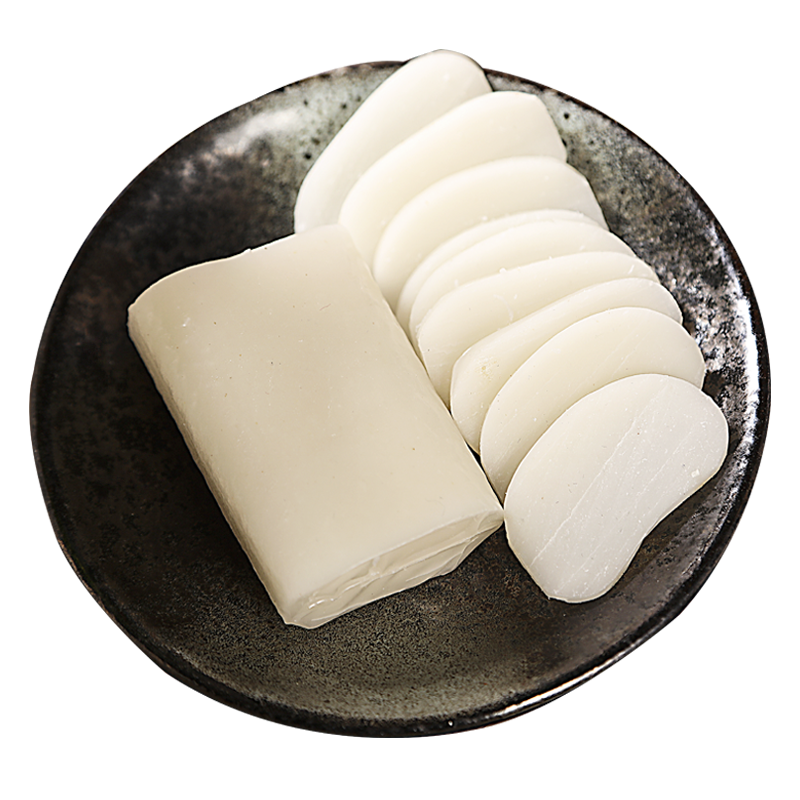 年糕诸暨特产手工糯米条长火锅食材浙江传统年糕