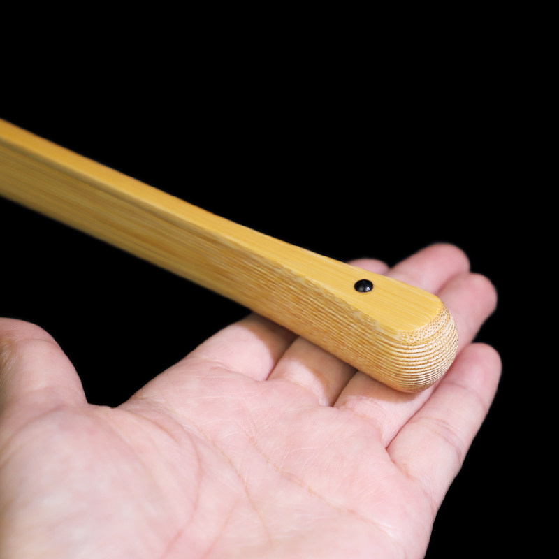 施贵妃浙派名家董才明手工95寸大水滴玉竹折扇扇子大师文玩收藏