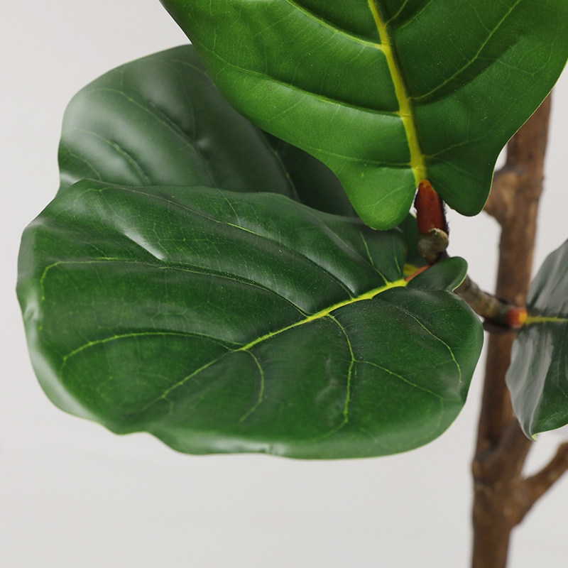 泰环仿真琴叶大叶绿植盆栽北欧欧风室内植物仿真绿植