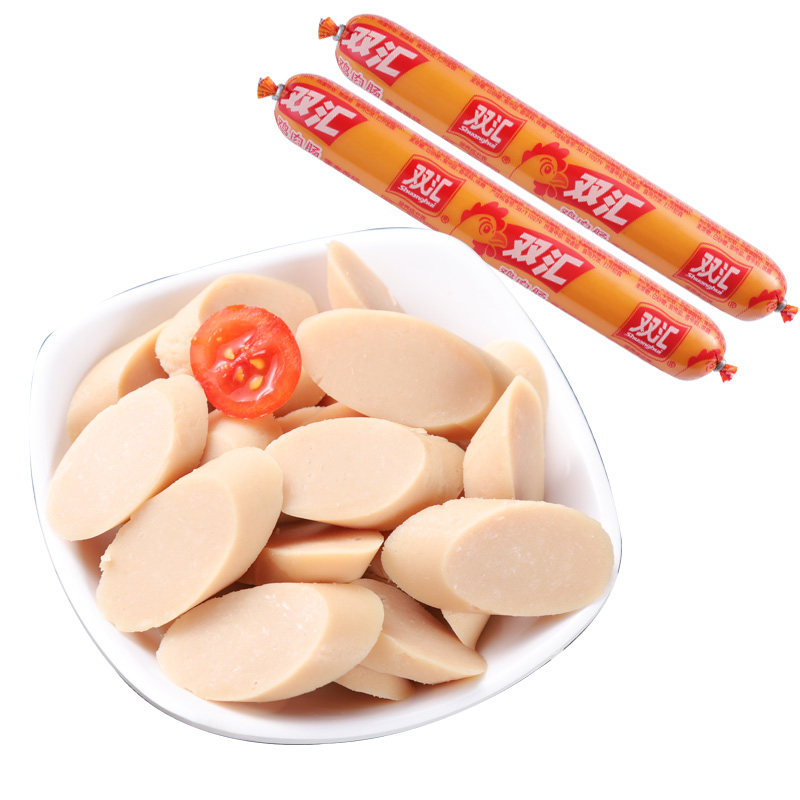 双汇鸡肉火腿肠60g大支烧烤煎炸泡面搭档零食包装即食肠类