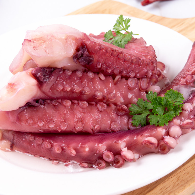 鲜惠淘即食鲜活章鱼足500g