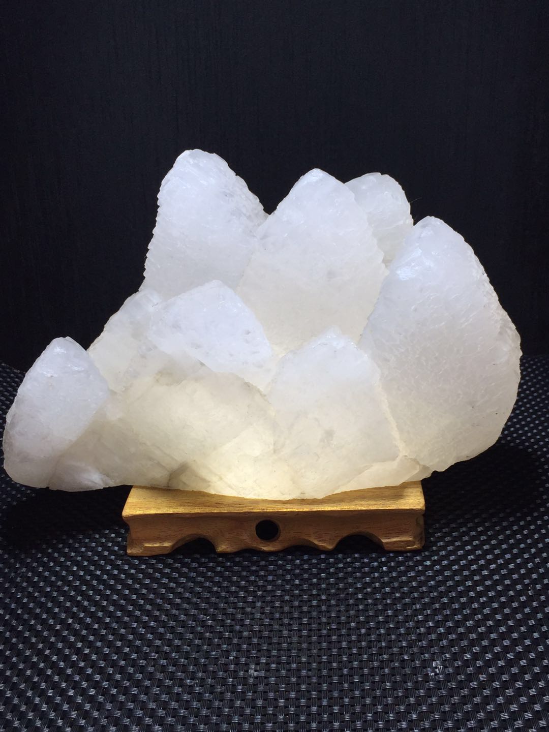 天然水晶方解石冰洲石矿物阶梯晶体矿石教学标本摆件奇石